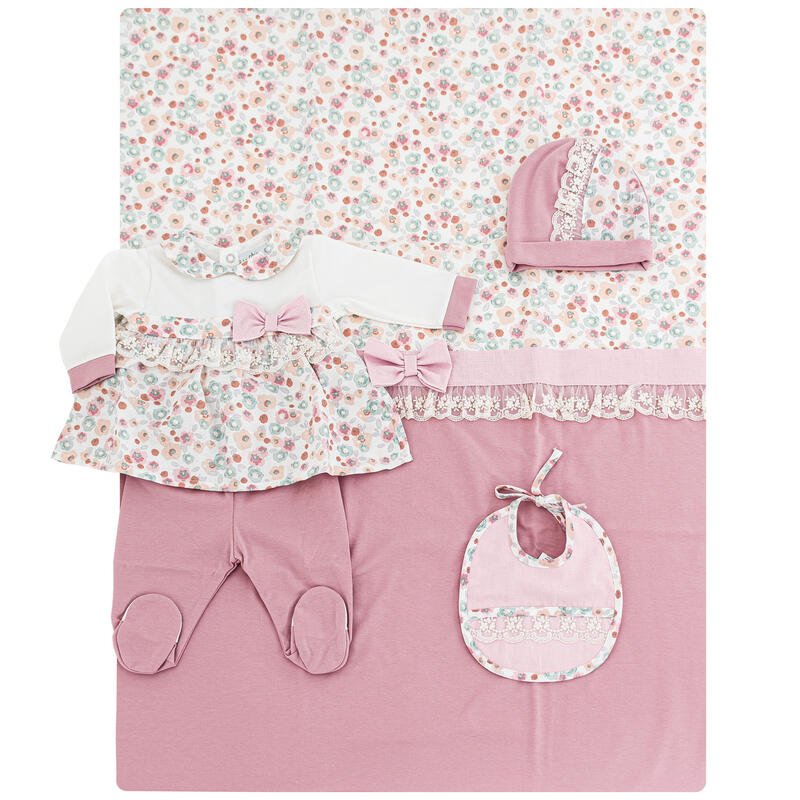 Corredino Neonato Ospedale Completo Nascita Neonato Estivo Le