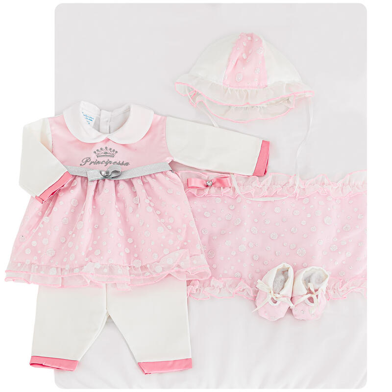 Coordinato Nascita Pasticcino Principessa,COMPLETO,Invernale