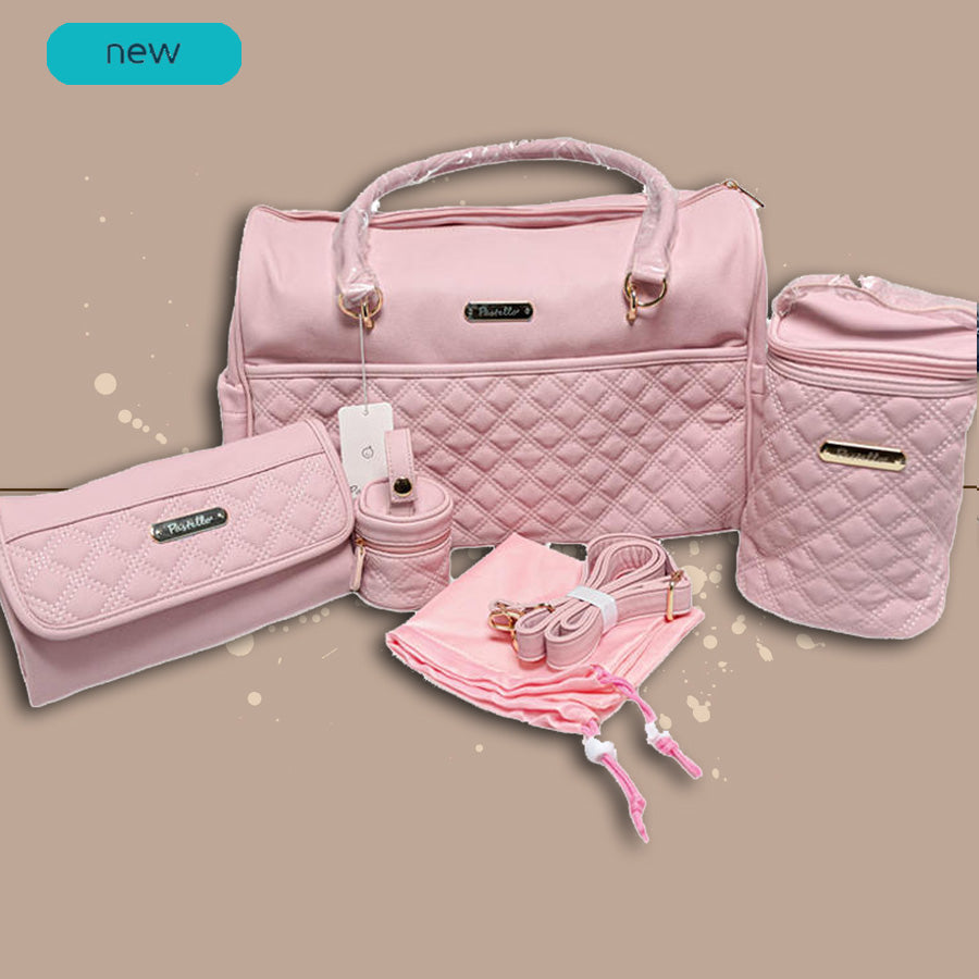 Borsa Maternità Trapuntata | Zaino Change Bag Per Neonato | Borsa Viaggio Mamma - Foto 2