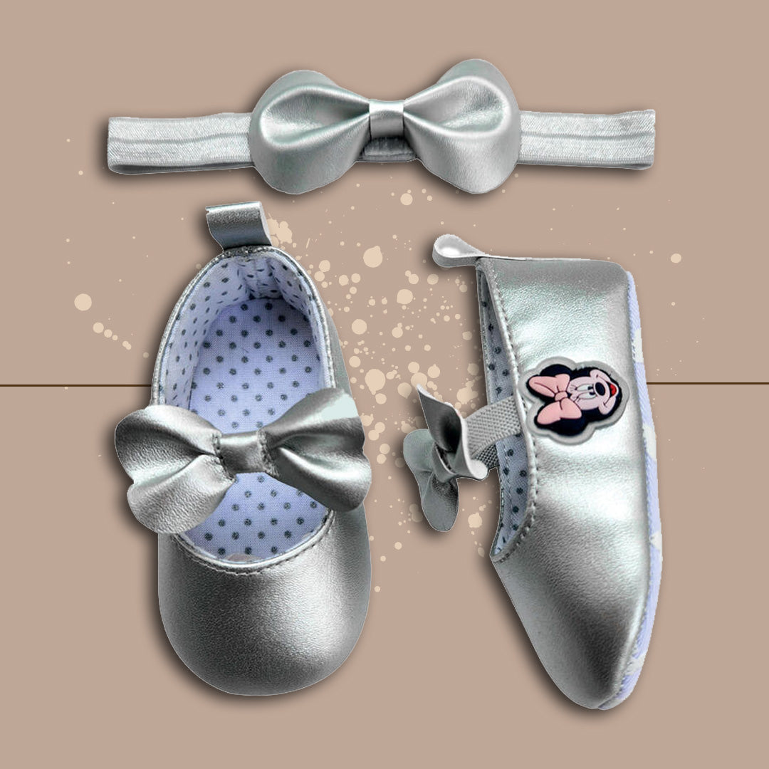 DisneyBaby Ballerina + Fascetta Minnie Silver