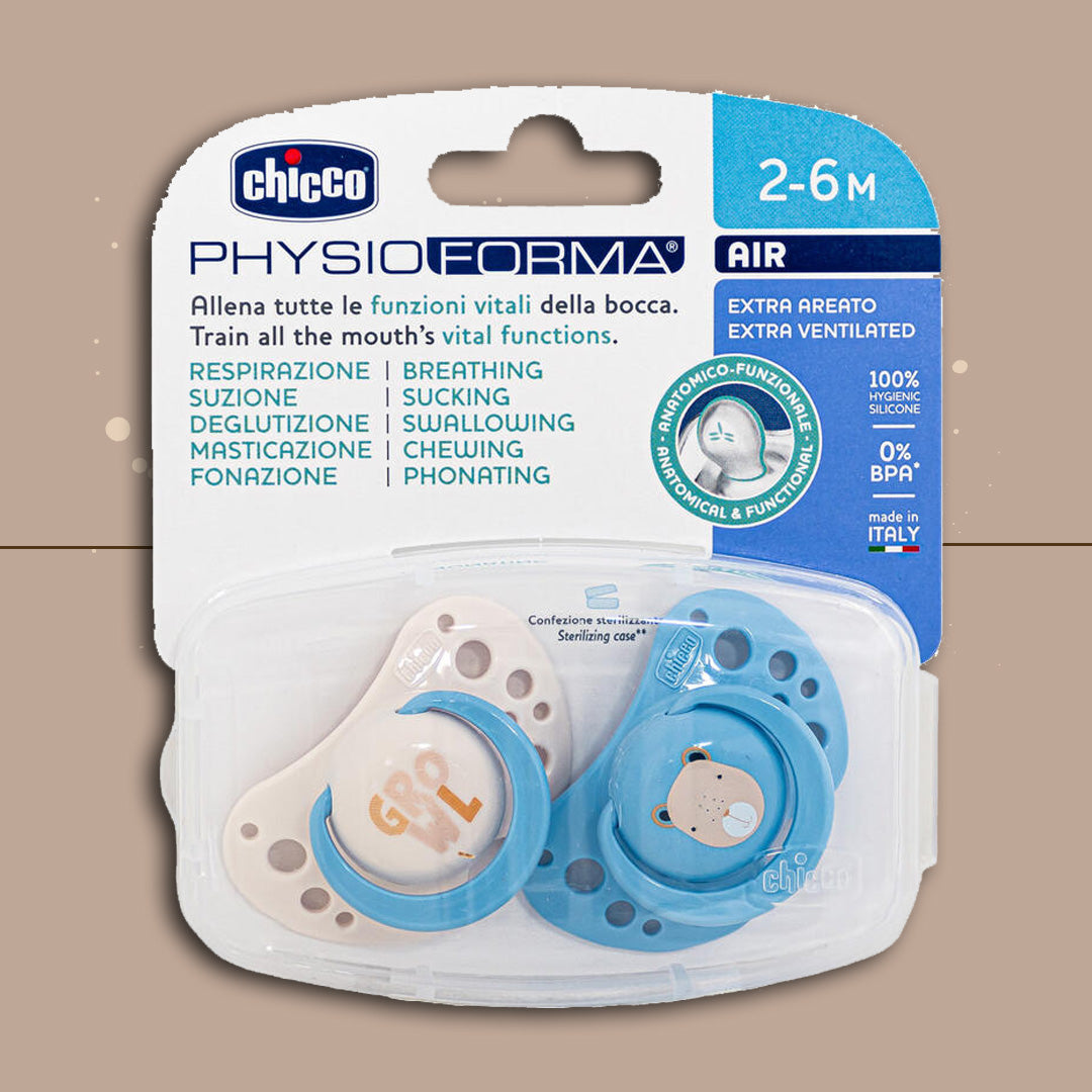 Chicco 2PZ Succhietti Physioforma AIR 2-6 Mesi | 75031.32