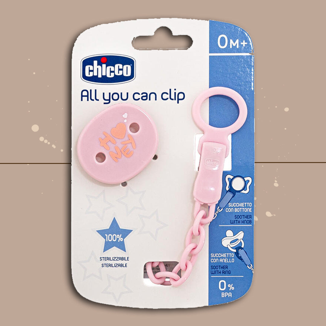 Chicco All You Can Clip Catenella 0M+ | ROSA