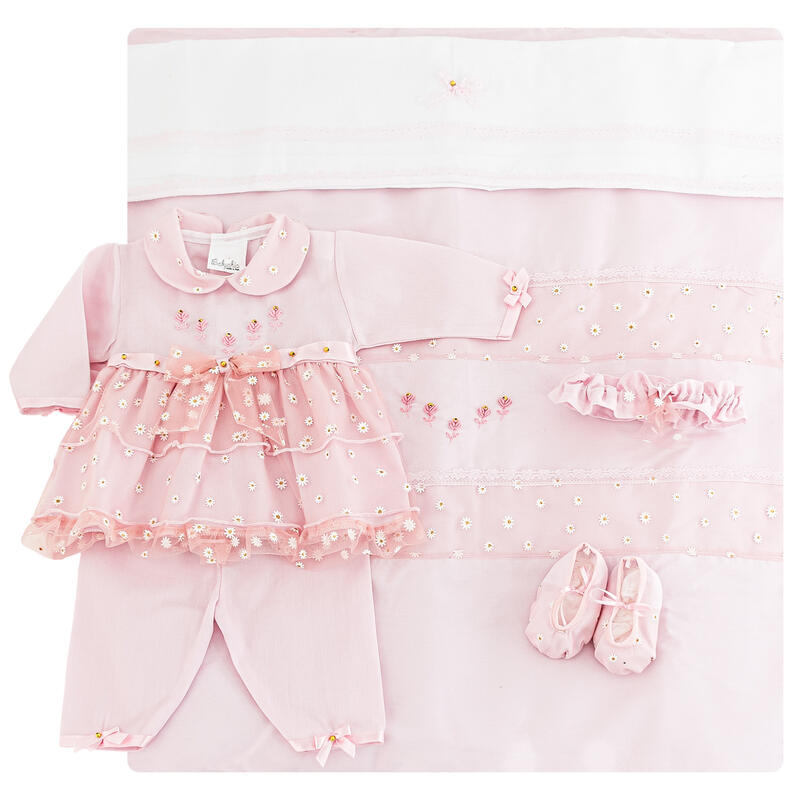 Corredino Nascita BabyChic Estivo PrimulaFiocco Femminuccia color Rosa