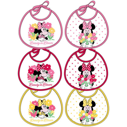 Disney® X6 Bavette Minnie Flowers