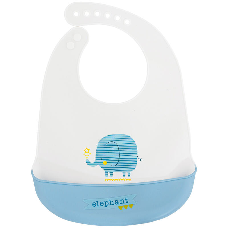 Ellepi® Bavetta Silicone "Elephant" Cielo