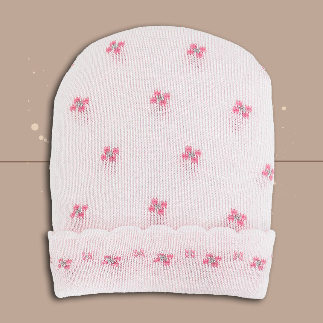 Mafer® Cappellino "Fiori" Rosa