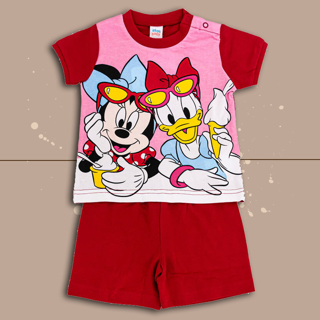 Disney® Pigiama Corto "Minnie" Rosso