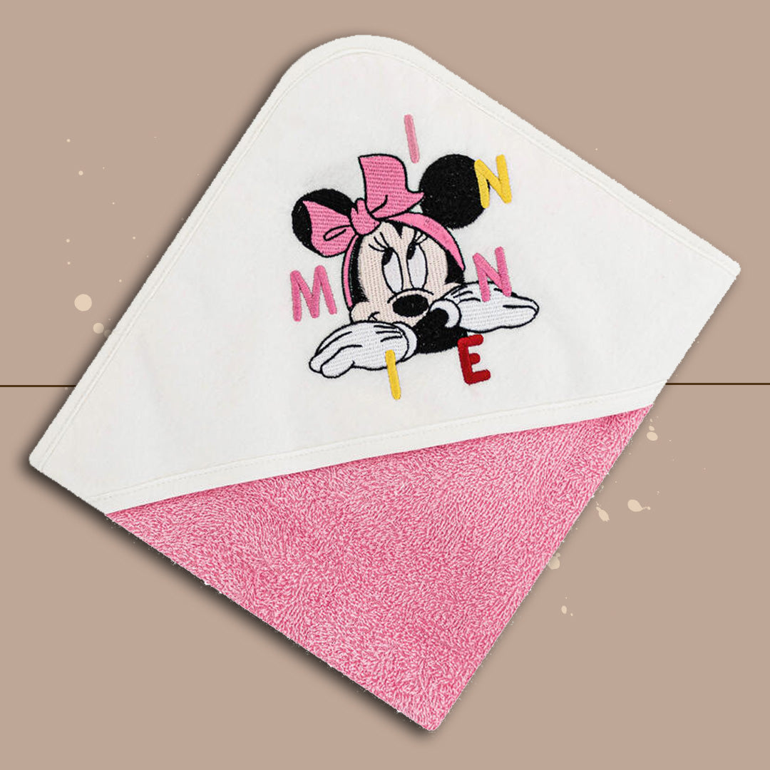 Disney® Accappatoio Triangolo "MINNIE" Rosa