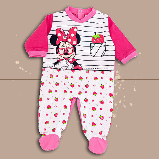 Disney Onesie Minnie Fraises, 2 Couleurs