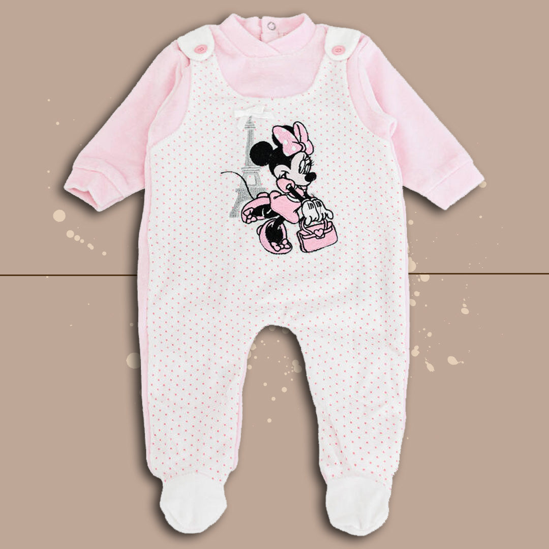 Disney Tutina MinnieParis,Panna-Rosa,Ciniglia