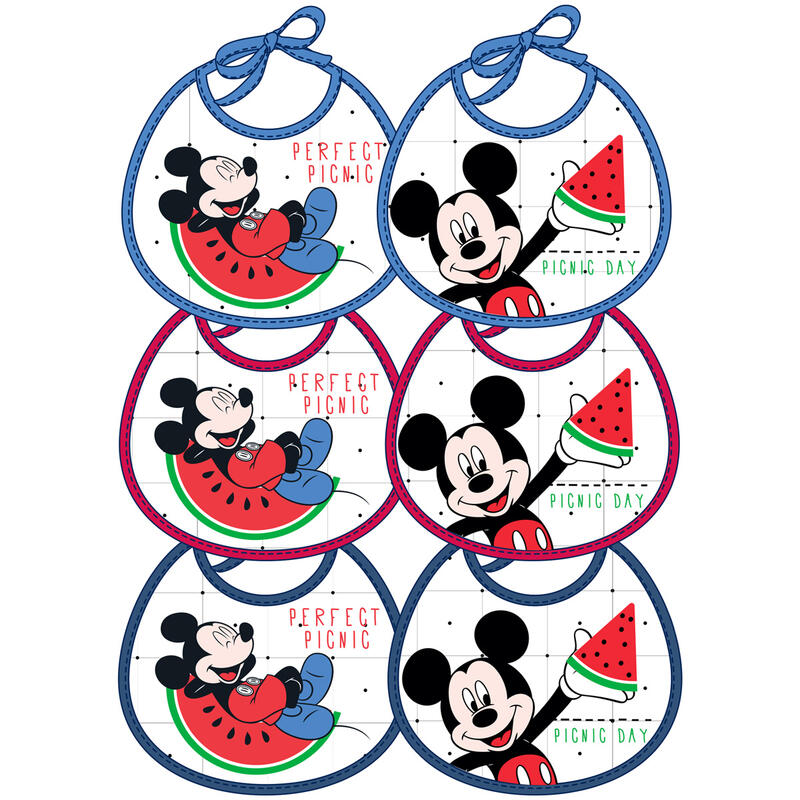 Disney® X6 Bavette Mickey Meloon