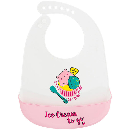 Ellepi® Bavetta Silicone "IceDream" Rosa