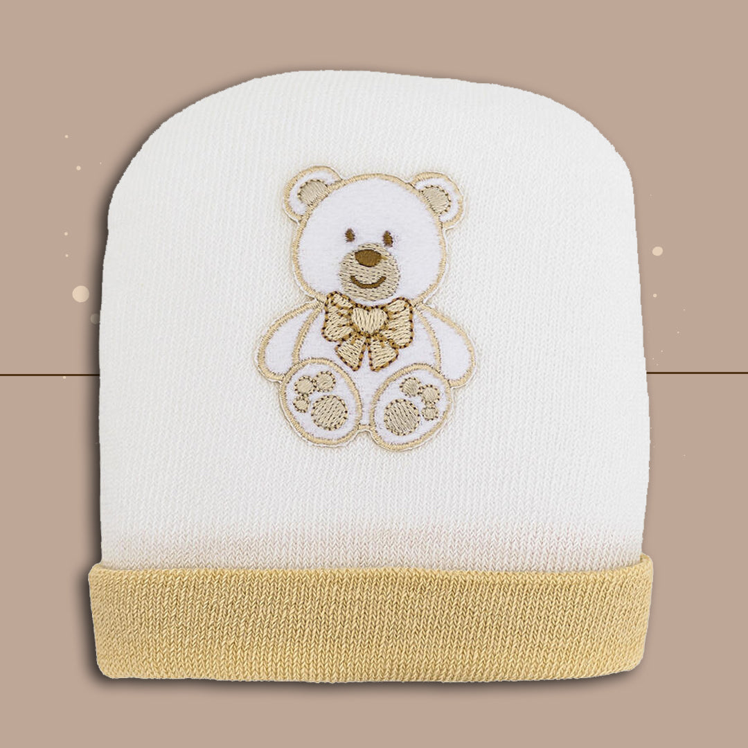 Mafer® Cappellino "Bear" Invernale Panna