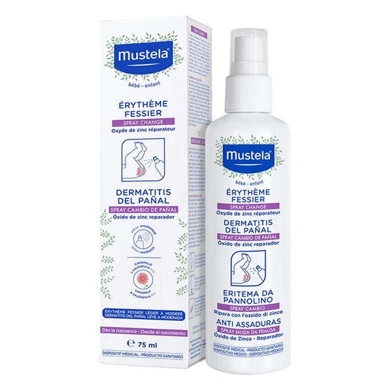 Mustela Paste Erythema Diaper Spray 75ML