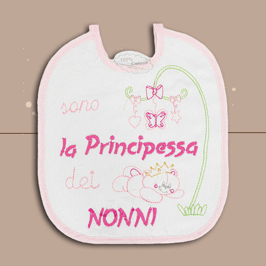 NancyBaby Bavetta in Piquet Principessa dei Nonni,Rosa