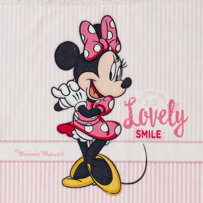 Disney® Coperta Culla "Minnie-Lovely" con Pelliccia