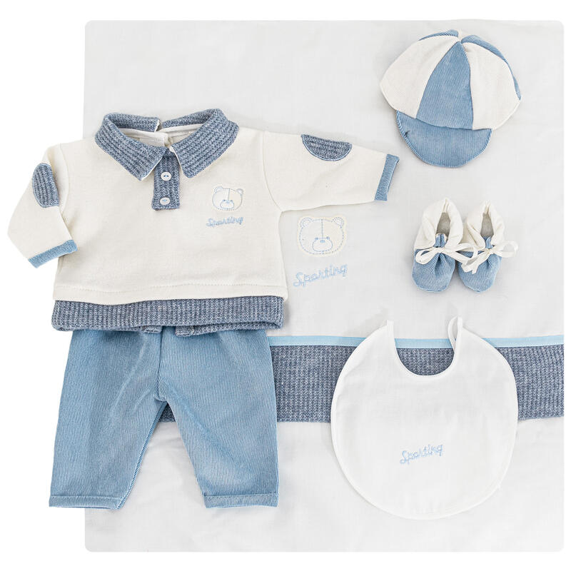 BabyChic® Corredino "Sporting" Invernale Panna-Polvere