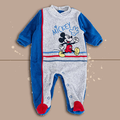 DisneyBaby® Tutina "MickeyWalk" Grigio-Blu