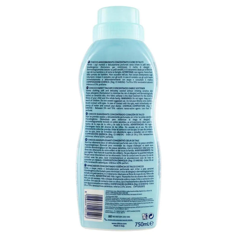 Chicco Ammorbidente Cuore di Talco 750ML