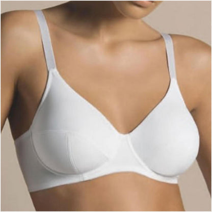 Laura Biagiotti® Reggiseno Sfoderato con Ferretto Coppa C Bianco