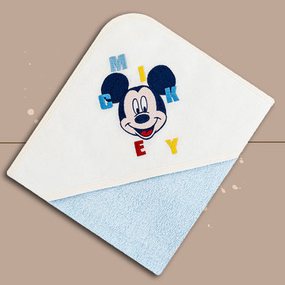 Disney® Accappatoio Triangolo "MICKEY" Cielo