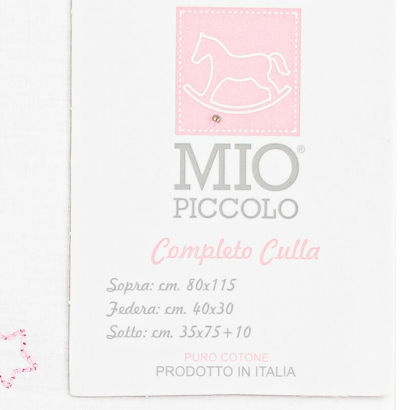 MioPiccolo® Lenzuolino Culla 3PZ "Favoletta"