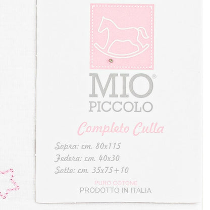 MioPiccolo® Lenzuolino Culla 3PZ "Favoletta"