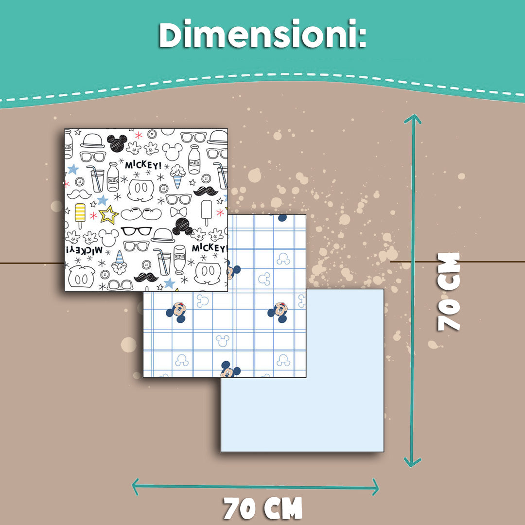 Compra Quadrati di garza 100 x 100 cm, 2 pezzi a un prezzo