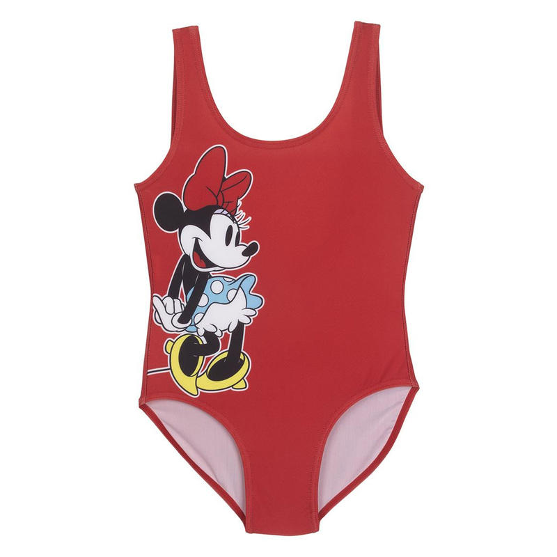 Costume Da Bagno Intero Minnie Bimba Rosso