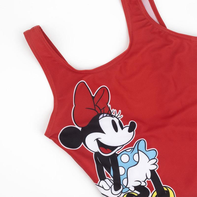 Costume Da Bagno Intero Minnie Bimba Rosso