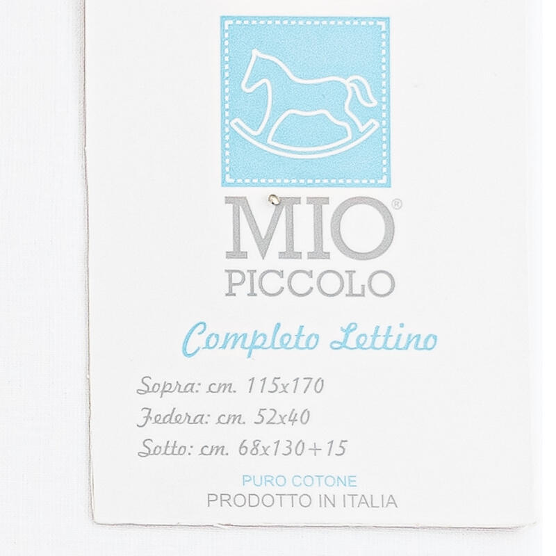 MioPiccolo® Lenzuolino Lettino 3PZ "Cavalluccio"