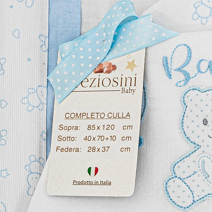 Preziosini® Lenzuolino Culla 3PZ "Baby"