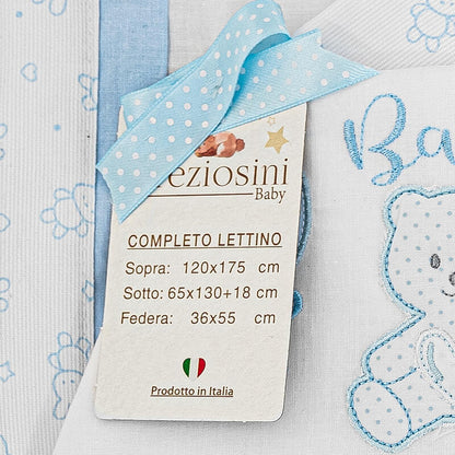 Preziosini® Lenzuolino Lettino 3PZ "Baby"