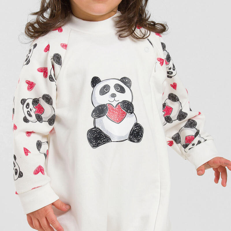 Gary® Pigiamone in Felpa "Panda"