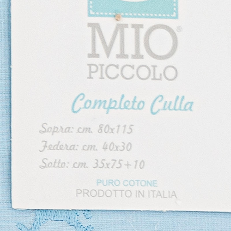 MioPiccolo® Lenzuolino Culla 3PZ "ConAmore"