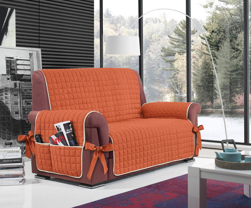 Copridivano Trapuntato Copridivano Posti Arancione Angel's