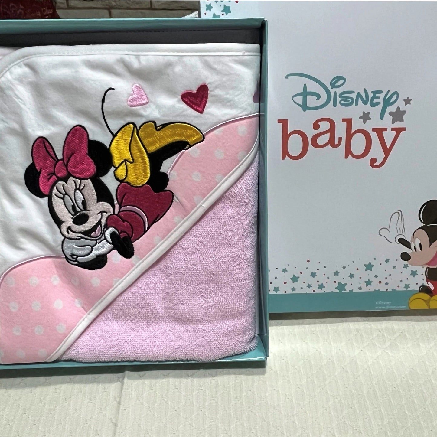 Accappatoio Disney Triangolo Femminuccia Minnie - BabyBoutique