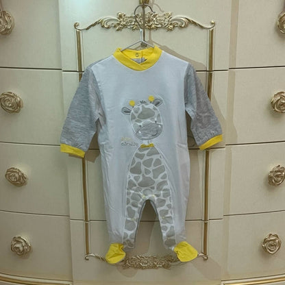 Completino Giraffa Pastello in Cotone - BabyBoutique