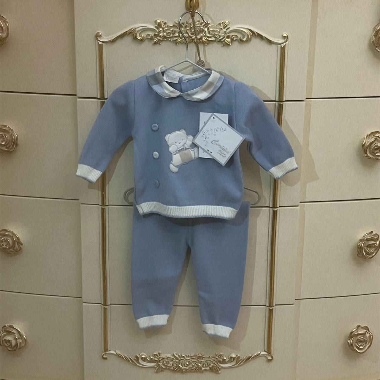 Set Nascita "ORSETTO" Cuoricino Mio - BabyBoutique