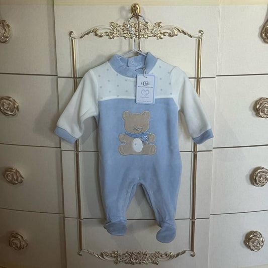 Completino Nazareno Gabrielli Ciniglia Maschietto - BabyBoutique