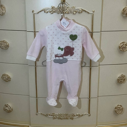 Completino Nazareno Gabrielli Bear Ciniglia - BabyBoutique