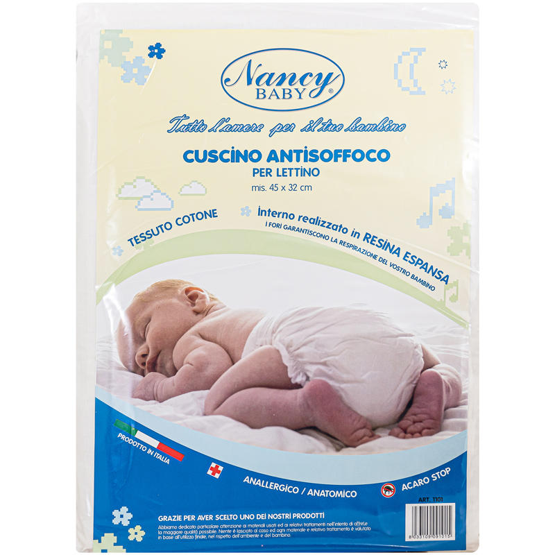 NancyBaby Coussin de berceau en résine anti-étouffement