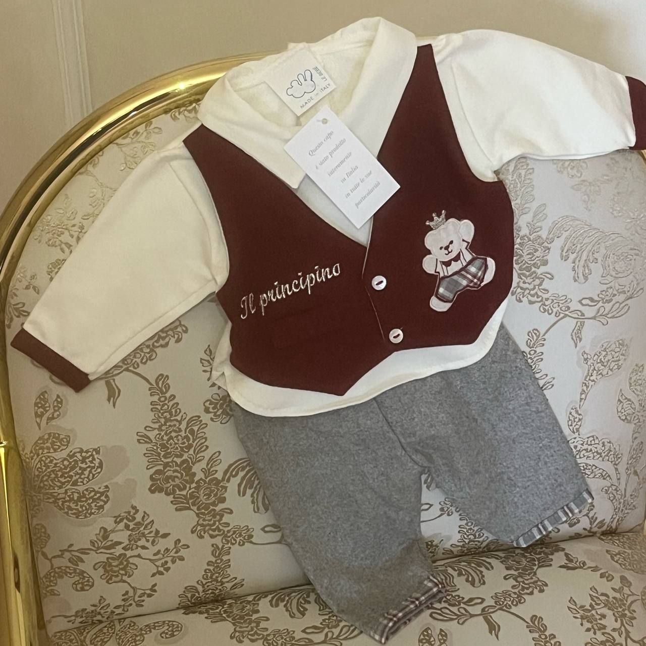 Set Nascita "IL PRINCIPINO" Babychic - BabyBoutique