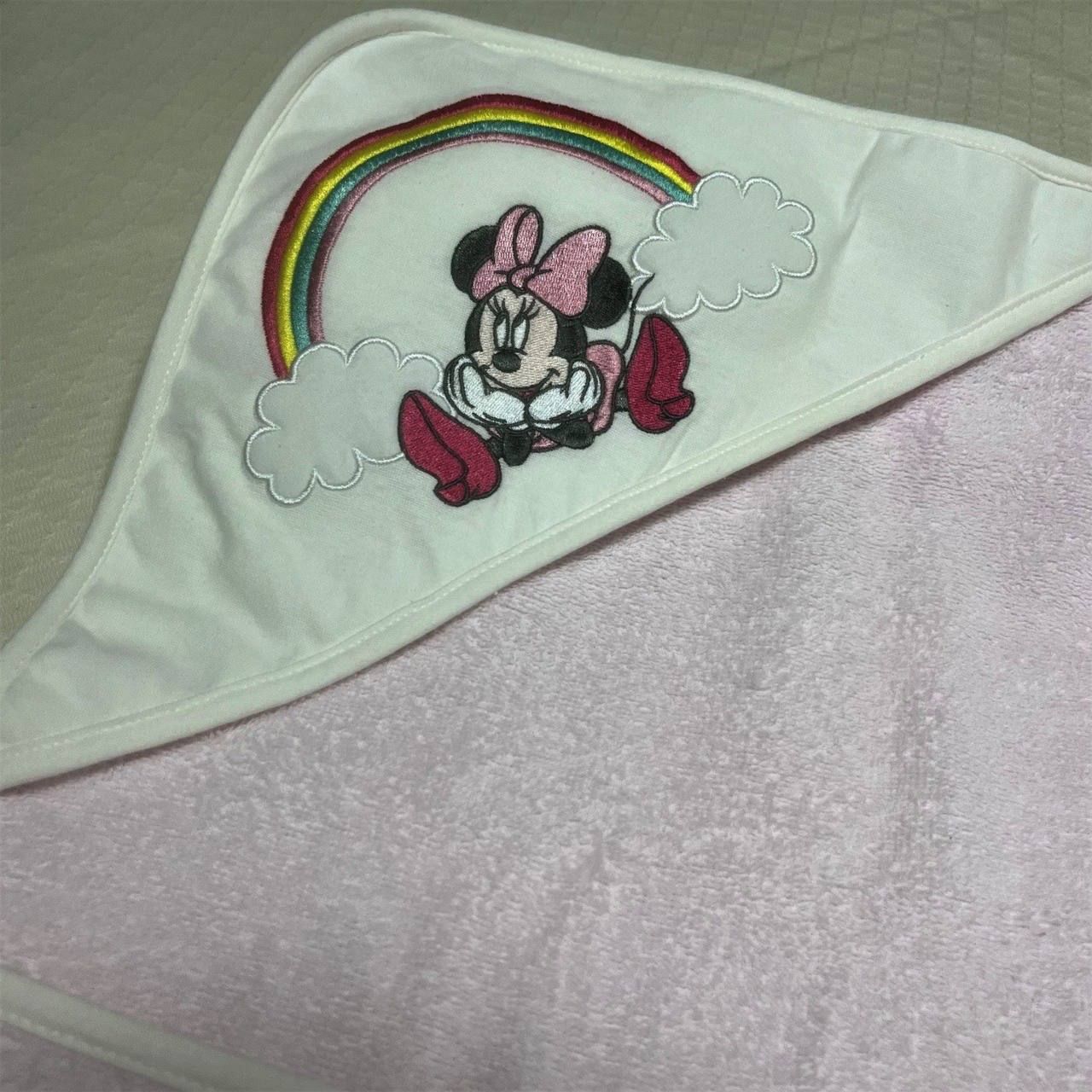 Accappatoio Disney Triangolo Femminuccia Minnie Arcobaleno - BabyBoutique