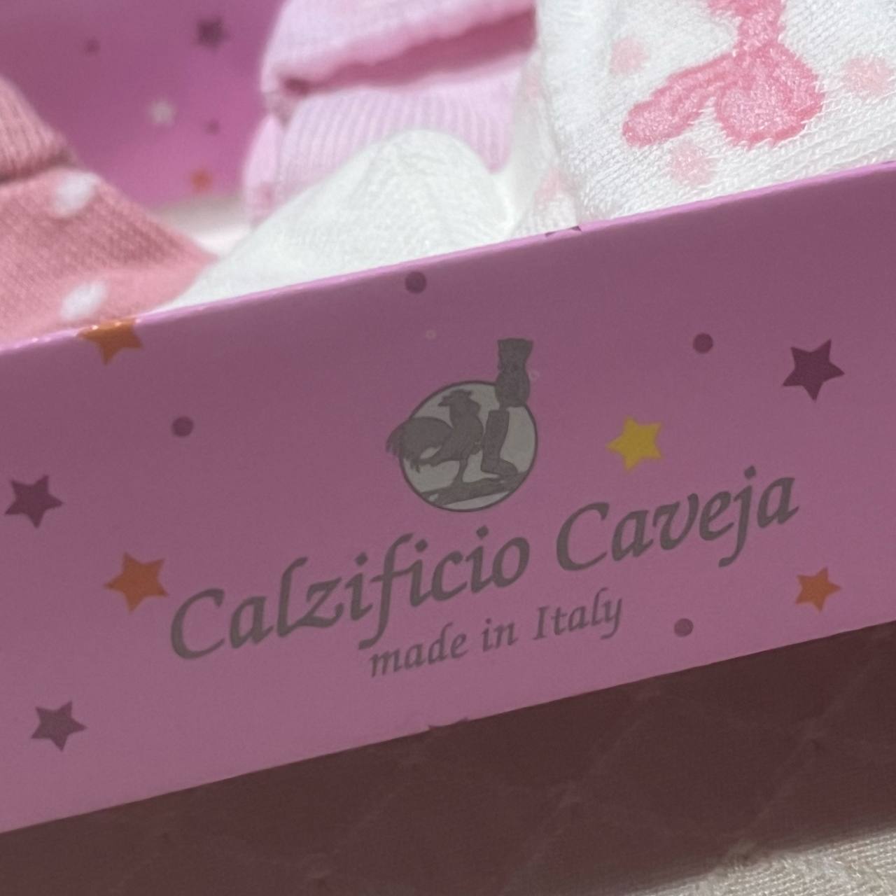 Calzine Caveja "Fiocchetto" Assortite - BabyBoutique