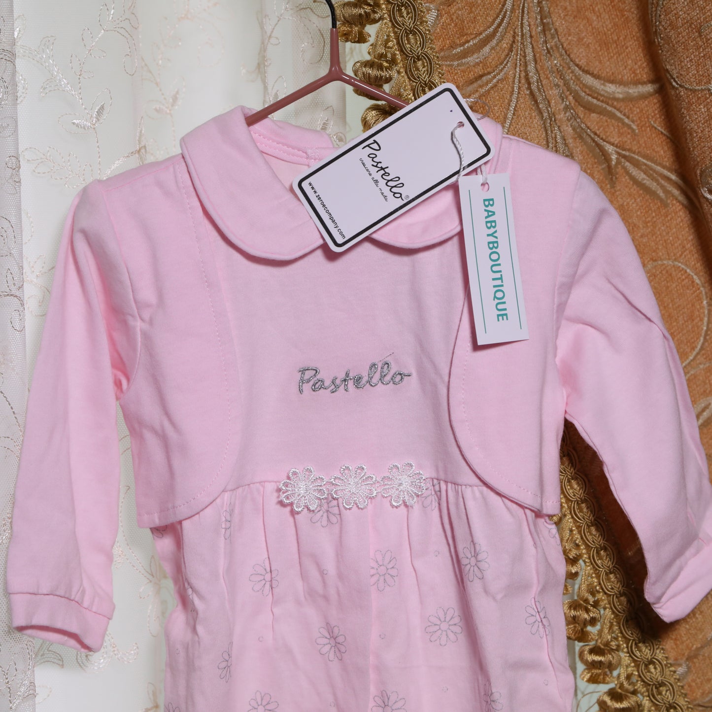 Completino Fiorellino Pastello in Cotone - BabyBoutique