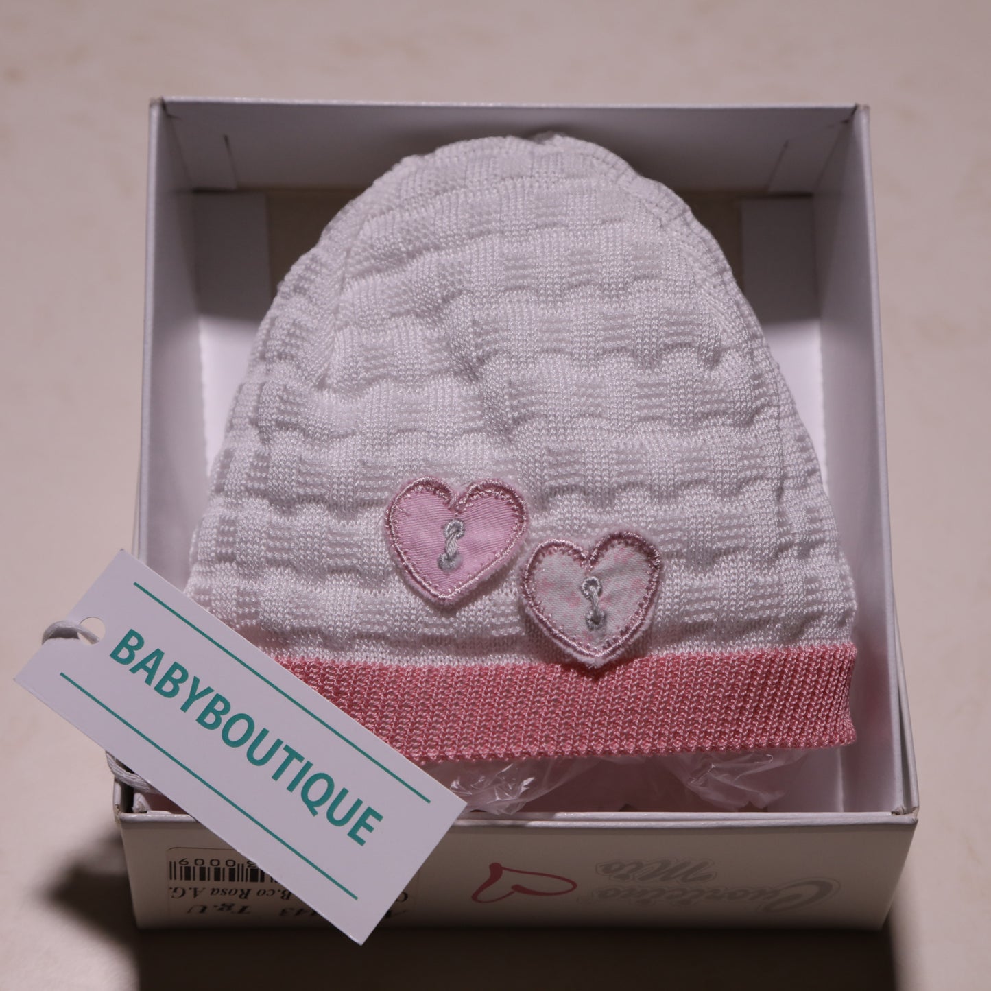 Cappellino Cuoricino Femminuccia - BabyBoutique